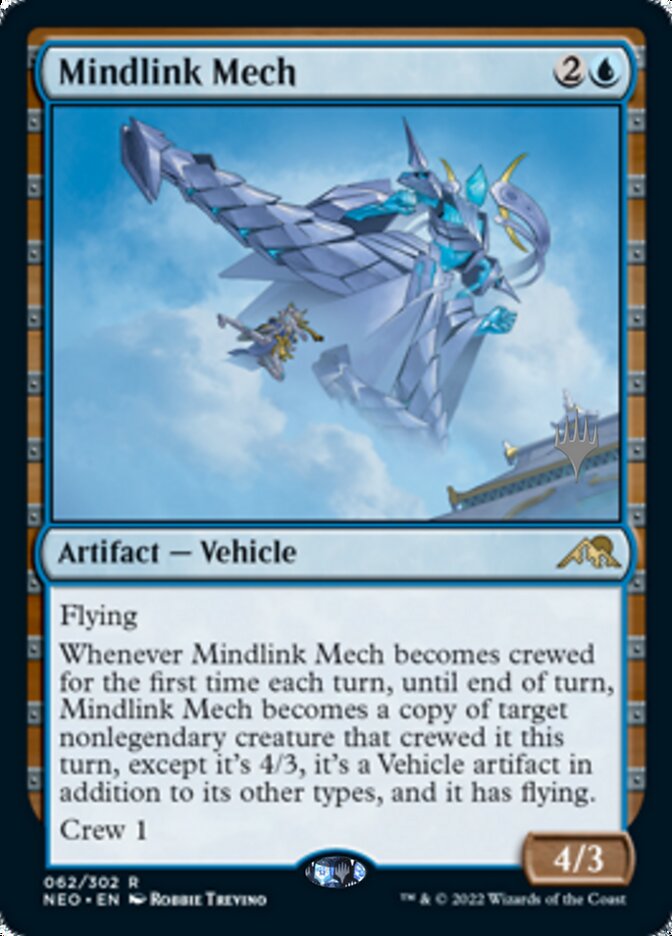 Mindlink Mech (Promo Pack) [Kamigawa: Neon Dynasty Promos] - Destination Retro