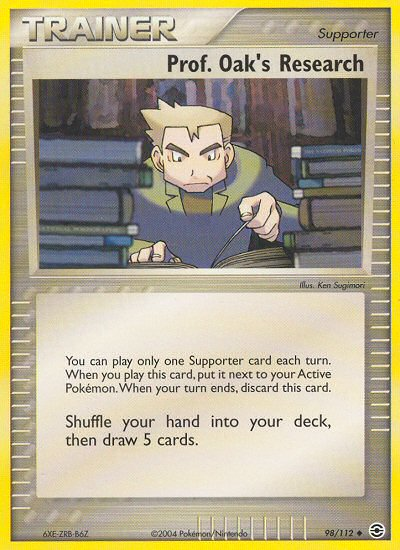 Prof. Oak's Research (98/112) [EX: FireRed & LeafGreen] - Destination Retro