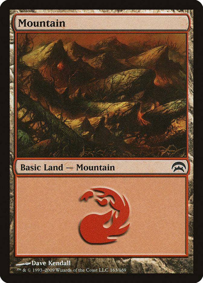 Mountain (163) [Planechase] - Destination Retro
