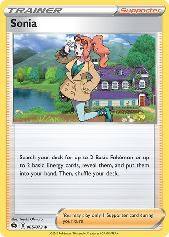 Sonia (65/073) [Sword & Shield: Champion's Path] - Destination Retro