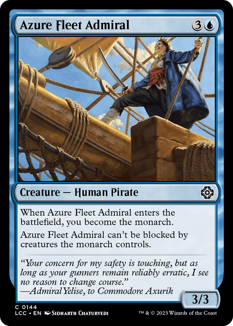 Azure Fleet Admiral [The Lost Caverns of Ixalan Commander] - Destination Retro