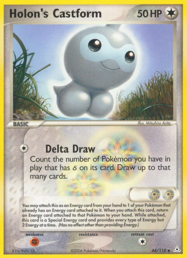 Holon's Castform (44/110) [EX: Holon Phantoms] - Destination Retro
