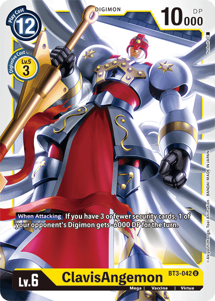 ClavisAngemon [BT3-042] [Release Special Booster Ver.1.5] - Destination Retro