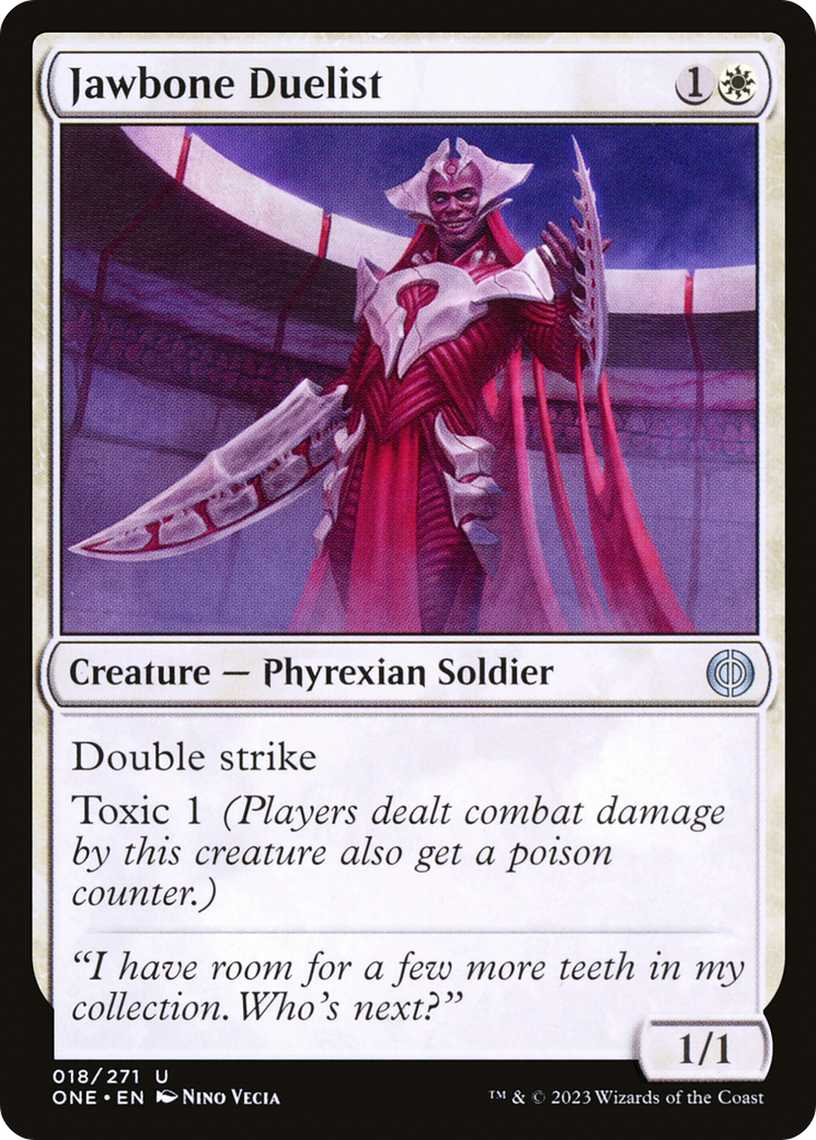 Jawbone Duelist [Phyrexia: All Will Be One] - Destination Retro
