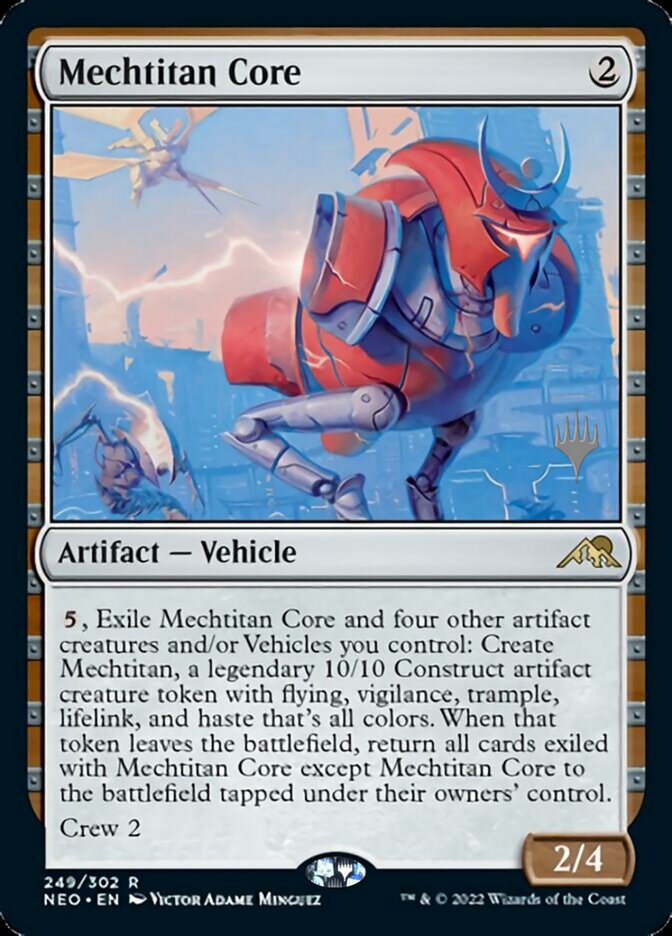 Mechtitan Core (Promo Pack) [Kamigawa: Neon Dynasty Promos] - Destination Retro