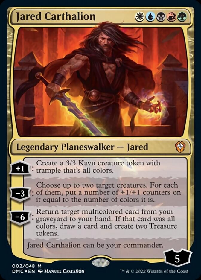 Jared Carthalion [Dominaria United Commander] - Destination Retro