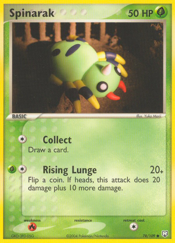 Spinarak (78/109) [EX: Team Rocket Returns] - Destination Retro