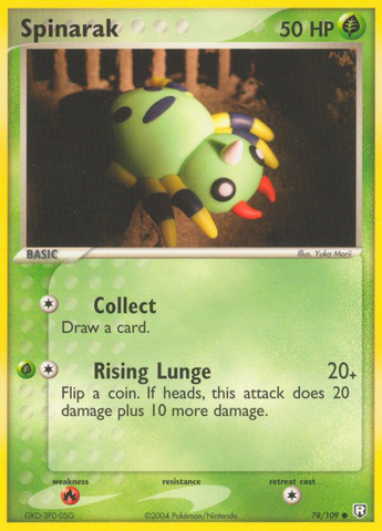 Spinarak (78/109) [EX: Team Rocket Returns] - Destination Retro