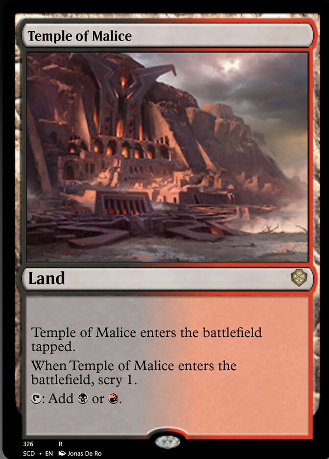 Temple of Malice [Starter Commander Decks] - Destination Retro