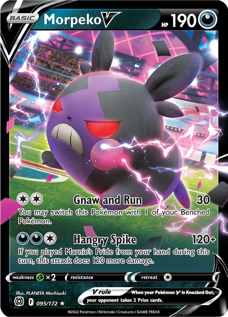 Morpeko V (095/172) [Sword & Shield: Brilliant Stars] - Destination Retro