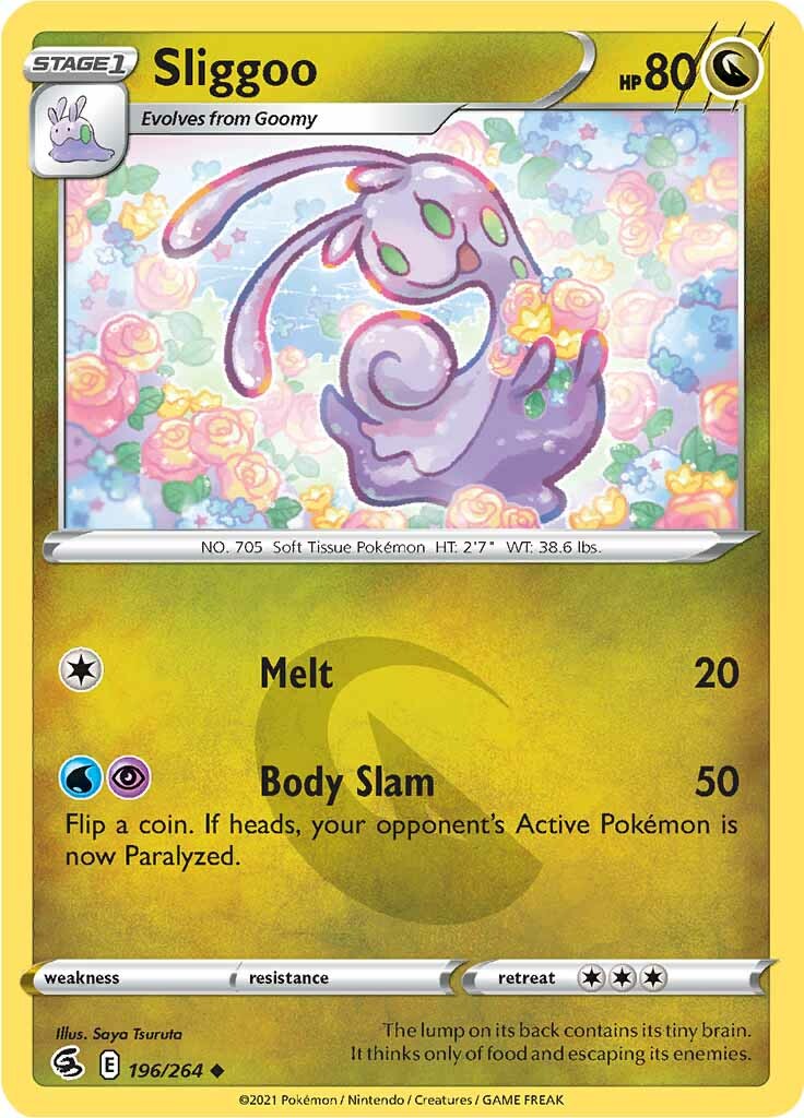 Sliggoo (196/264) [Sword & Shield: Fusion Strike] - Destination Retro