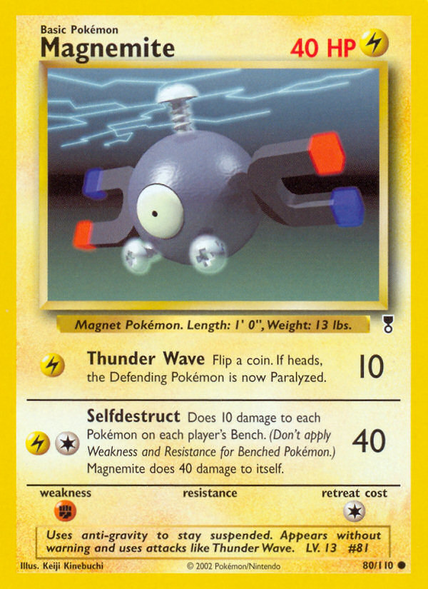 Magnemite (80/110) [Legendary Collection] - Destination Retro