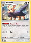 Herdier (104/149) [Sun & Moon: Base Set] - Destination Retro