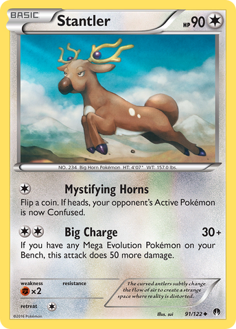 Stantler (91/122) [XY: BREAKpoint] - Destination Retro