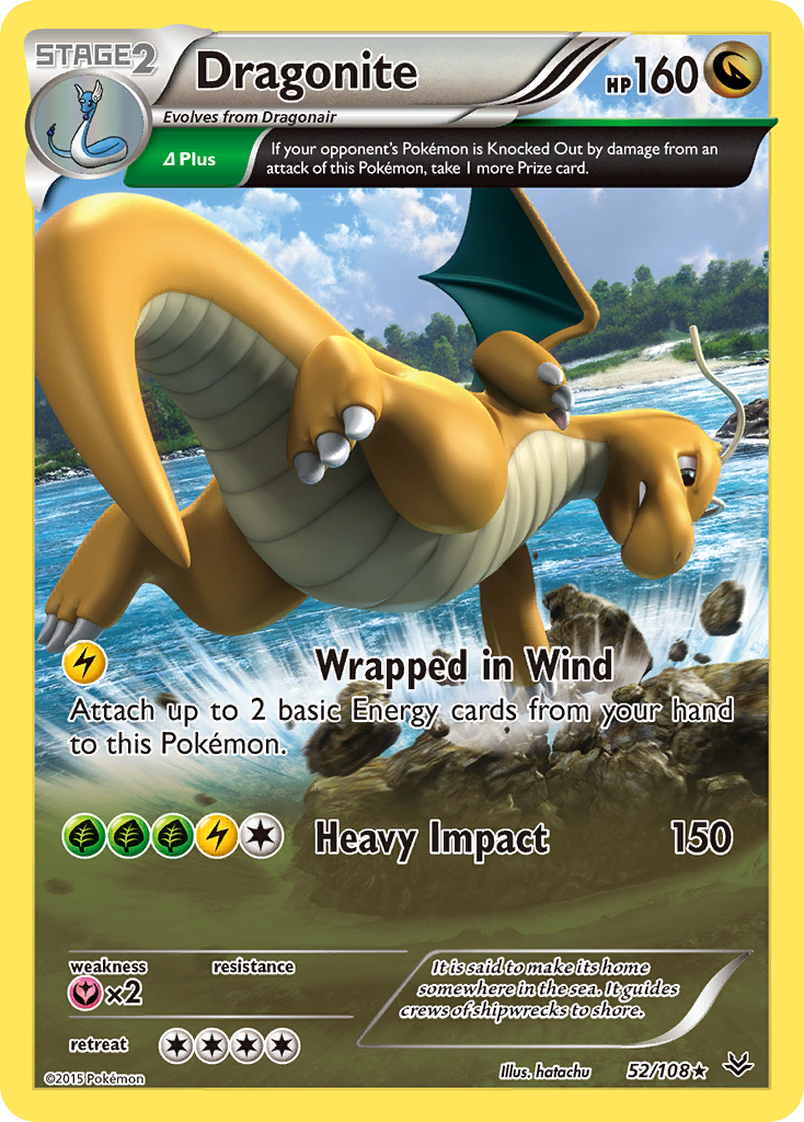 Dragonite (52/108) [XY: Roaring Skies] - Destination Retro