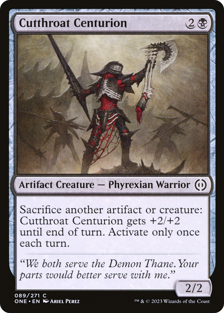 Cutthroat Centurion [Phyrexia: All Will Be One] - Destination Retro
