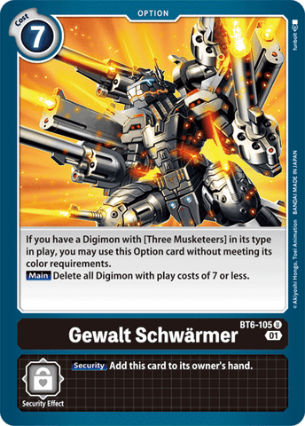 Gewalt Schwarmer [BT6-105] [Double Diamond] - Destination Retro