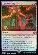 Geistflame Reservoir [Innistrad: Midnight Hunt Prerelease Promos] - Destination Retro
