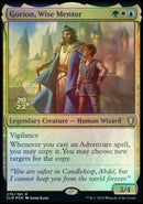 Gorion, Wise Mentor [Commander Legends: Battle for Baldur's Gate Prerelease Promos] - Destination Retro