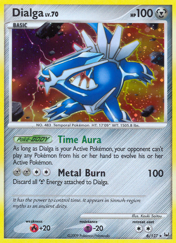 Dialga (6/127) [Platinum: Base Set] - Destination Retro