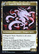 The Kami War // O-Kagachi Made Manifest [Kamigawa: Neon Dynasty Prerelease Promos] - Destination Retro