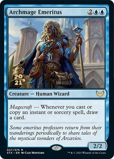 Archmage Emeritus [Strixhaven: School of Mages Prerelease Promos] - Destination Retro