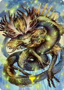 Kura, the Boundless Sky Art Card (Gold-Stamped Signature) [Kamigawa: Neon Dynasty Art Series] - Destination Retro