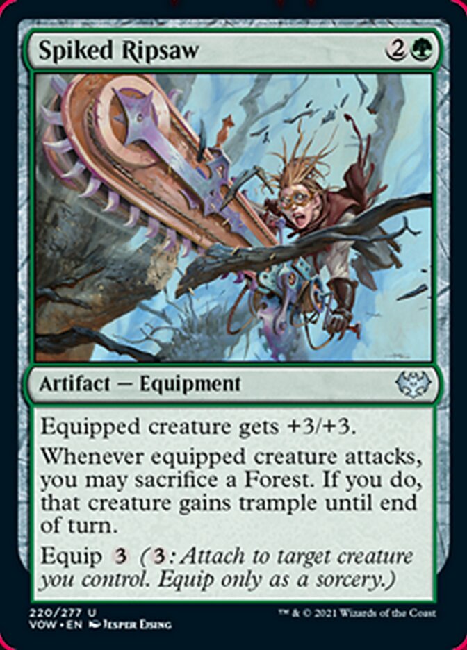 Spiked Ripsaw [Innistrad: Crimson Vow] - Destination Retro