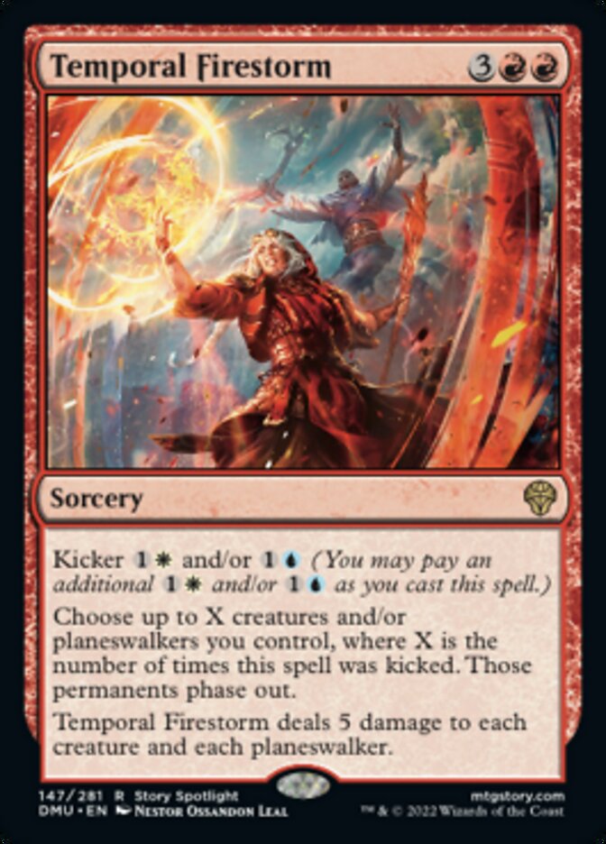 Temporal Firestorm [Dominaria United] - Destination Retro