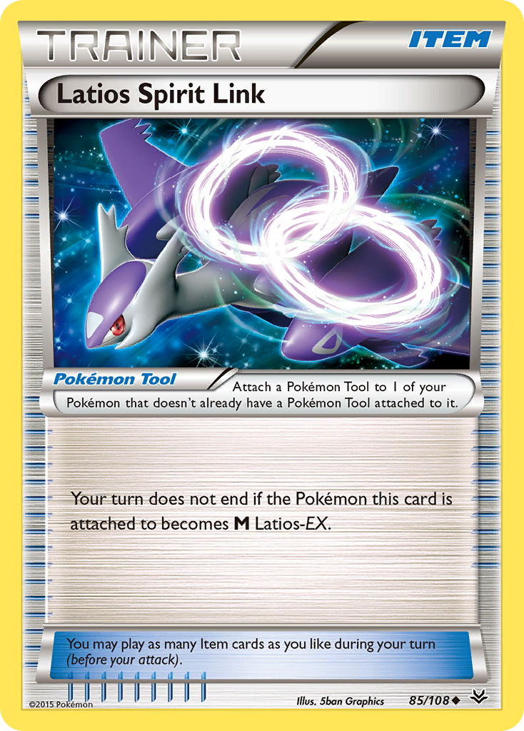 Latios Spirit Link (85/108) [XY: Roaring Skies] - Destination Retro
