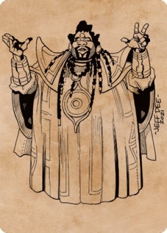 Alaundo the Seer Art Card [Commander Legends: Battle for Baldur's Gate Art Series] - Destination Retro