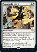 Sparring Regimen [Strixhaven: School of Mages Prerelease Promos] - Destination Retro