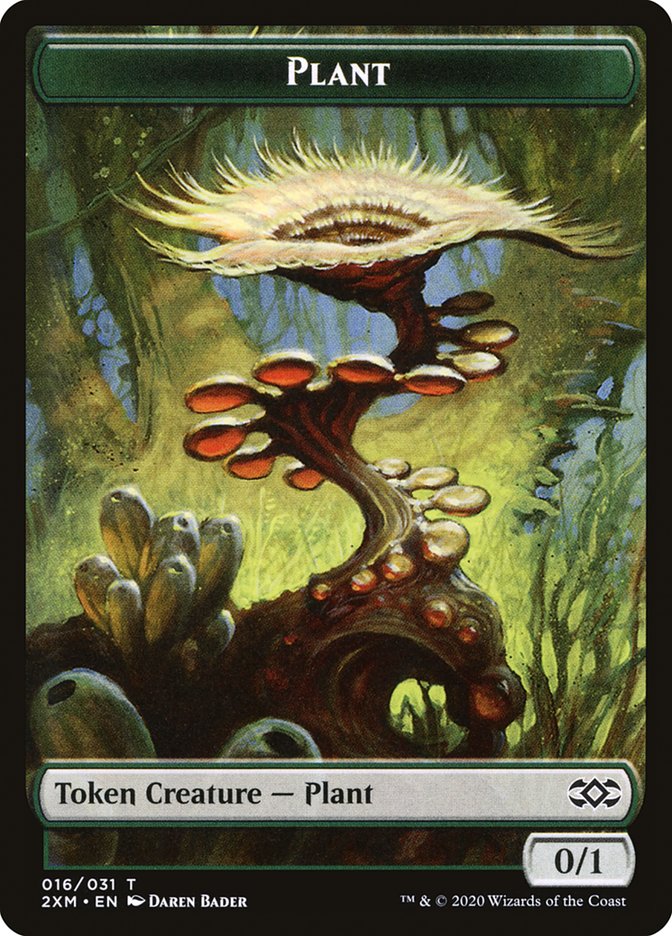 Plant Token [Double Masters] - Destination Retro