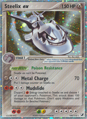 Steelix ex (109/115) [EX: Unseen Forces] - Destination Retro