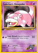 Sabrina's Slowpoke (95/132) [Gym Heroes 1st Edition] - Destination Retro