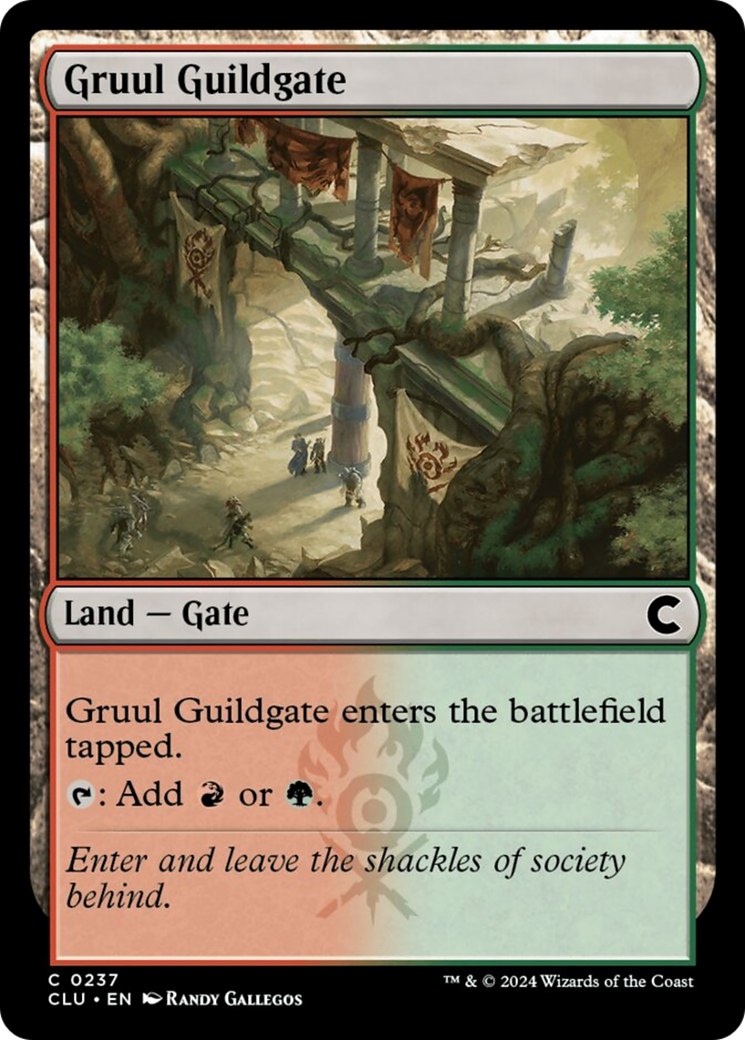 Gruul Guildgate [Ravnica: Clue Edition] - Destination Retro