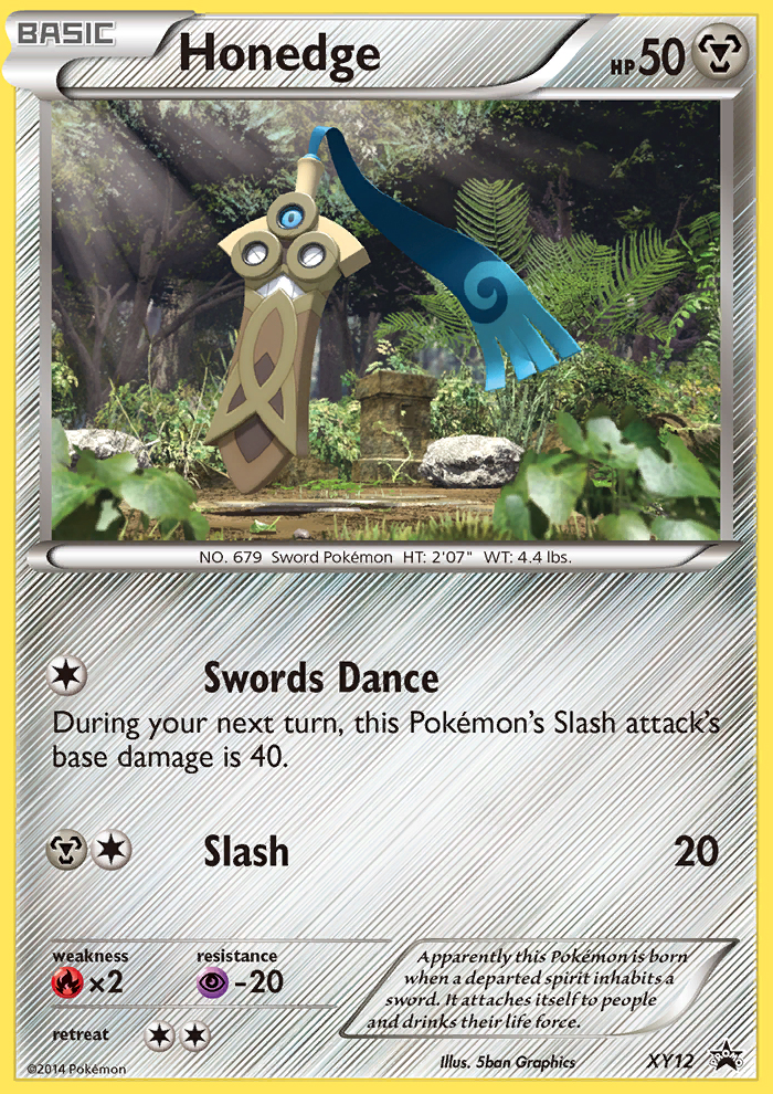 Honedge (XY12) [XY: Black Star Promos] - Destination Retro