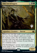 Old Stickfingers (Promo Pack) [Innistrad: Midnight Hunt Promos] - Destination Retro