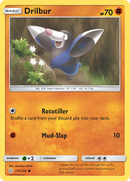 Drilbur (114/236) [Sun & Moon: Cosmic Eclipse] - Destination Retro