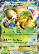 Chesnaught EX (XY18) [XY: Black Star Promos] - Destination Retro