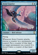 Aven Courier (Promo Pack) [Streets of New Capenna Commander Promos] - Destination Retro