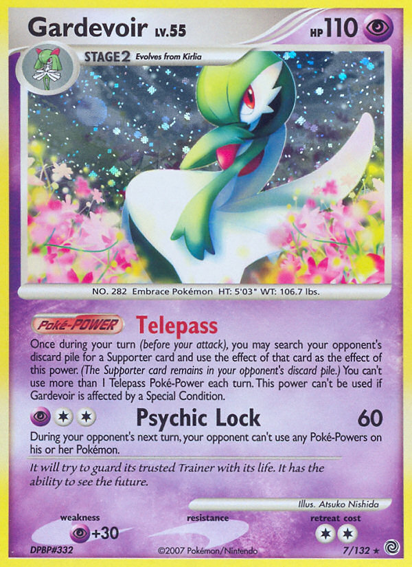 Gardevoir (7/132) [Diamond & Pearl: Secret Wonders] - Destination Retro
