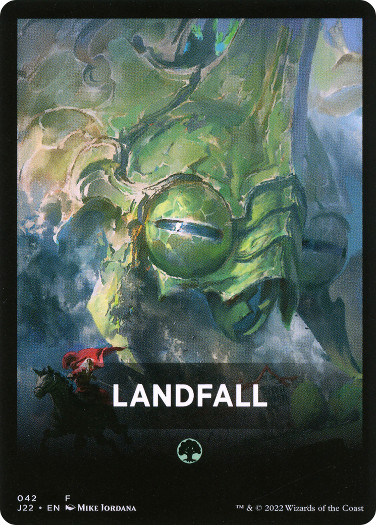 Landfall Theme Card [Jumpstart 2022 Front Cards] - Destination Retro