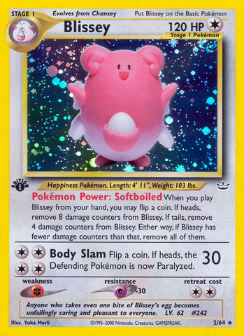 Blissey (2/64) [Neo Revelation 1st Edition] - Destination Retro