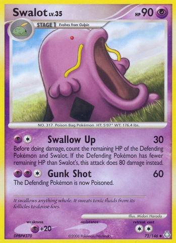 Swalot (72/146) [Diamond & Pearl: Legends Awakened] - Destination Retro