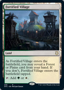 Fortified Village [Dungeons & Dragons: Adventures in the Forgotten Realms Commander] - Destination Retro