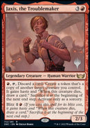 Jaxis, the Troublemaker (Promo Pack) [Streets of New Capenna Promos] - Destination Retro