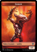 Rebel // Goblin Double-Sided Token [Phyrexia: All Will Be One Commander Tokens] - Destination Retro