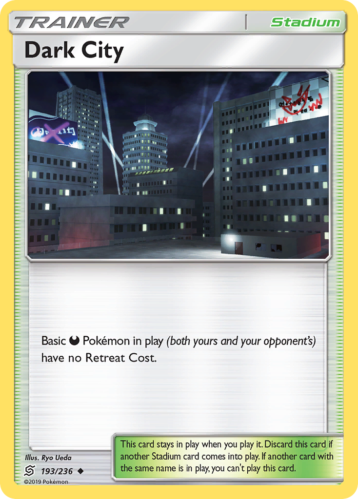 Dark City (193/236) [Sun & Moon: Unified Minds] - Destination Retro