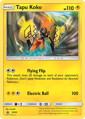 Tapu Koko (SM30) [Sun & Moon: Black Star Promos] - Destination Retro